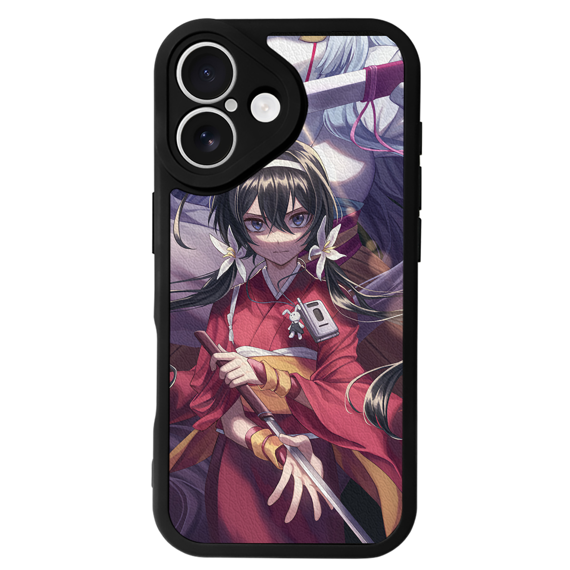 （画像用） 文豪ストレイドッグス Bungo Stray Dogs 【iPhone 16シリーズ対応】シリコンスマホケース（レザー調） 材質：シリコン